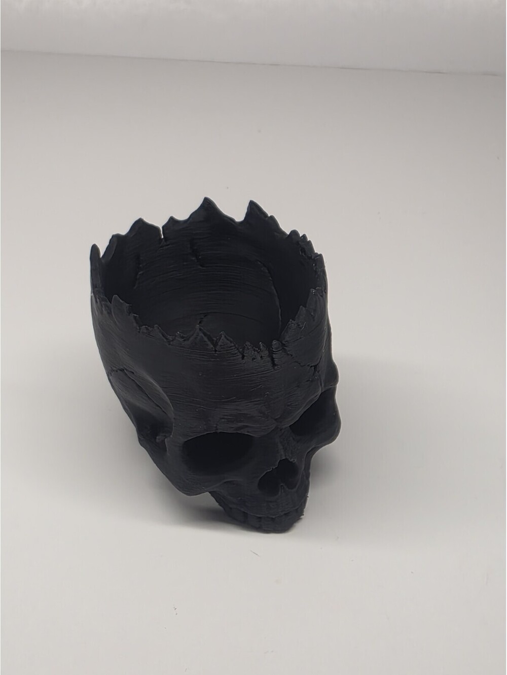 High Detailed Human Skull Pot Planter For Succulent HandMade 3D Printed Extra Sm